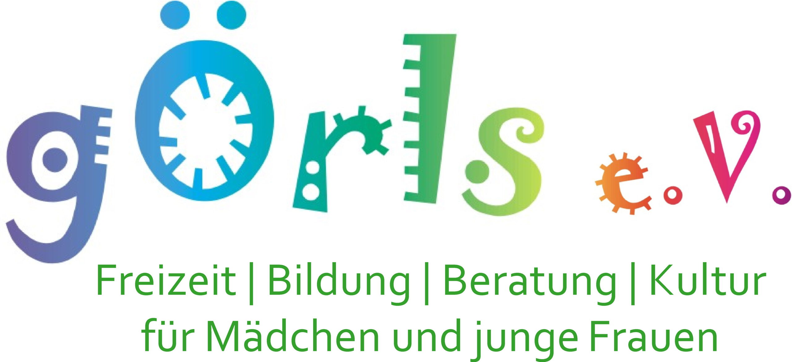 Logo gÖrls e.V. Text_Dreifaltflyer verkleinert
